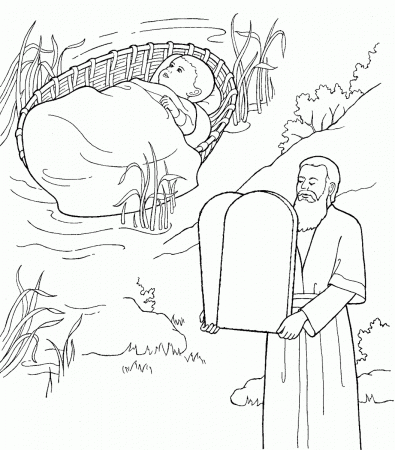 Proficiency Free Coloring Pages Of Moses Ten Commandments - Widetheme