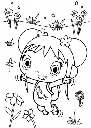 Coloring pages: Ni Hao Kai Lan, printable for kids & adults, free