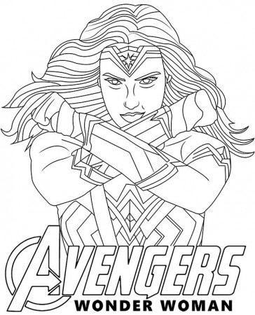 Wonder Woman coloring page print & PDF - Topcoloringpages.net