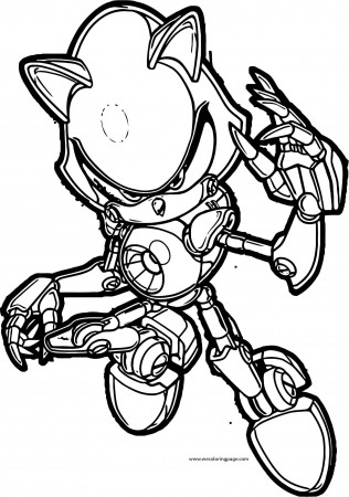 Coloring Pages : Halloween Sonic The Hedgehog Coloring Robot ...