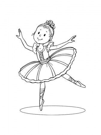 Ballet coloring pages. Free Printable Ballet coloring pages.