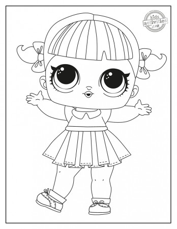 LOL coloring pages | Free Doll Coloring Pages | KAB