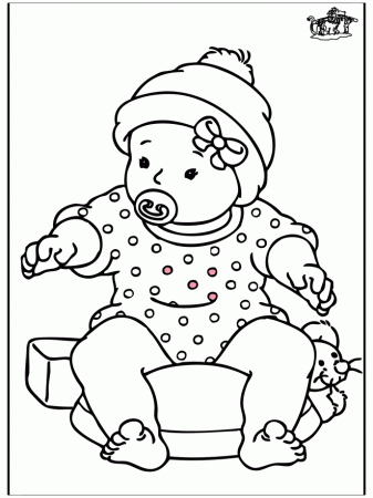 Baby Birth Coloring Page - Coloring Pages For All Ages