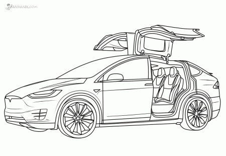 Tesla Coloring Pages - Coloring Pages For Kids And Adults