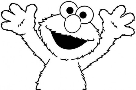Elmo coloring pages to download and print for free