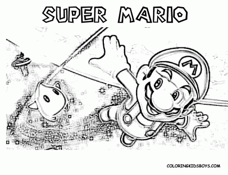 Super Mario Coloring Pages - Colorine.net | #5053