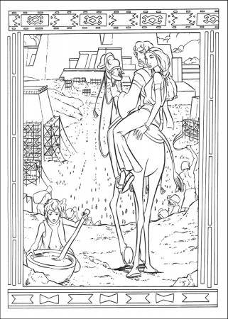 The Prince of Egypt Coloring Pages