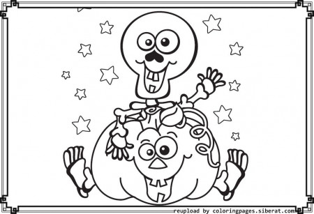 Cat Skeleton Coloring Page - Сoloring Pages For All Ages