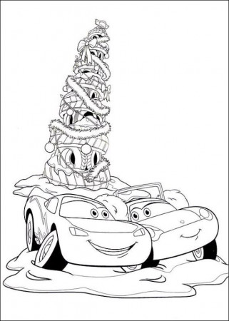 Fabulous Cars Christmas Coloring Pages - Home Creative Design And ...