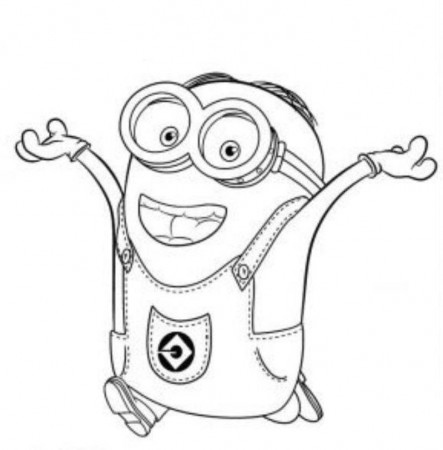 minion pictures to print | Free Coloring Pages