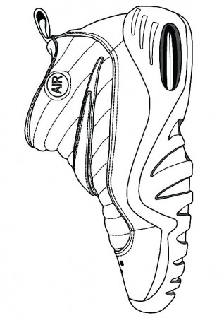 Jordan Shoes Drawing | Free download best Jordan Shoes ...
