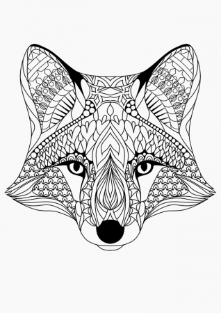23 Stunning Free Animal Coloring Pages For Adults – azspring