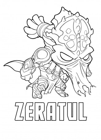 Free Printable World Of Warcraft Coloring Pages