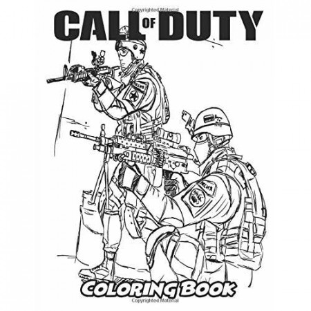 Call of Duty Coloring Book: Coloring Book for Kids and Adults, Activity Book  with Fun, Easy, and Relaxing Coloring Pages by Alexa Ivazewa