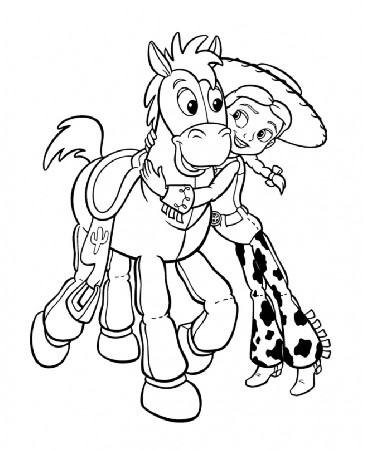 Jessie Toy Story Coloring Pages - Best Coloring Pages For Kids
