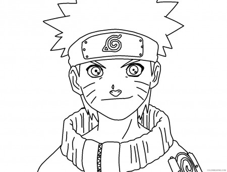 naruto coloring pages nine tailed fox kyuubi Coloring4free -  Coloring4Free.com