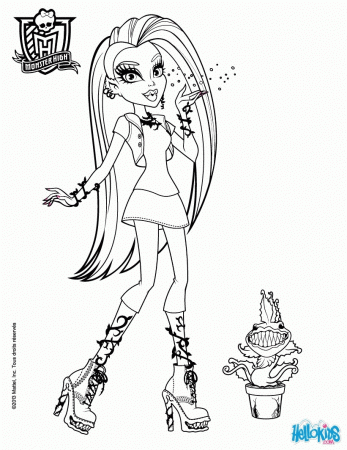 17 Free Pictures for: Monster High Coloring Pages. Temoon.us