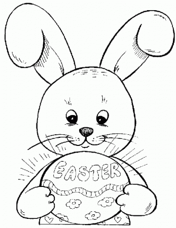 Bunny Faces Coloring Pages - Coloring Pages For All Ages