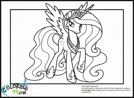 Celestia Coloring Pages - Coloring Pages For All Ages