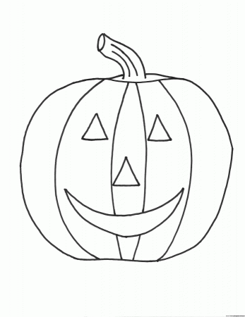 Pumpkin Coloring Page | Free Coloring Pages