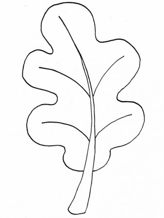 Leaf Coloring Pages Printable | Free Coloring Pages
