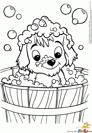 14 Free Pictures for: Coloring Pages Of Puppies. Temoon.us