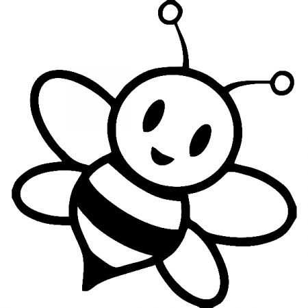 Adorable Bumble Bee Coloring Pages - Bee Coloring Pages - Coloring Pages  For Kids And Adults