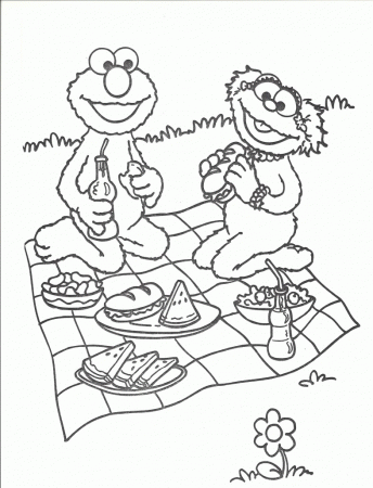 Family Picnic Coloring Pages Teddy Bear Picnic Coloring Pages ...
