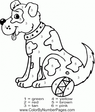 12 Pics of Printable Animal Coloring Pages Color By Number - Color ...
