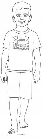 under armor coloring page