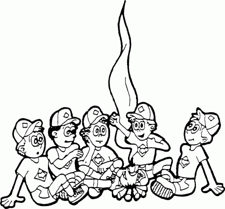 Cub Scout Coloring Pages - Max Coloring