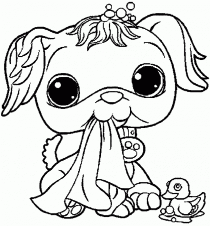 Littlest Pet Shop Printable Coloring Pages Coloring Pages Of ...