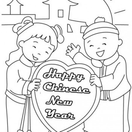 Happy Chinese New Year Coloring Pages Free | New Year Coloring ...