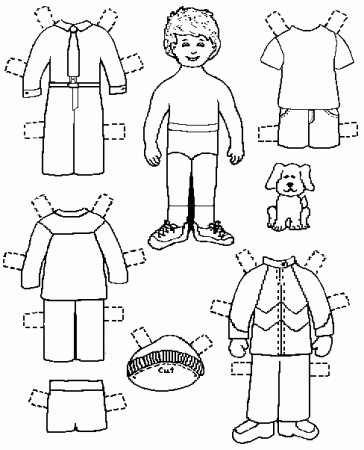 My Delicious Ambiguity: Free Printable Paper Dolls For Boys ...