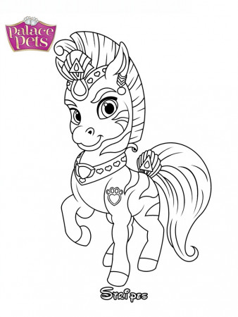 Palace Pets Coloring Pages - Free Printable Coloring Pages for Kids