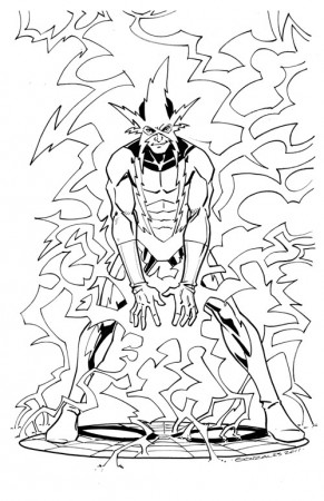 Electro coloring pages
