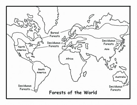 World Map Coloring Page with Countries Fresh Countries the World Coloring  Pages at Getcolorin… | World map coloring page, Coloring pages,  Personalized coloring book