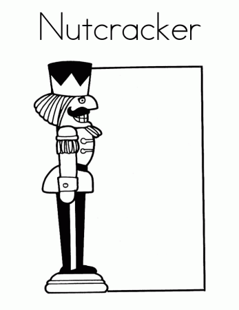 Free Printable Nutcracker Coloring Pages For Kids