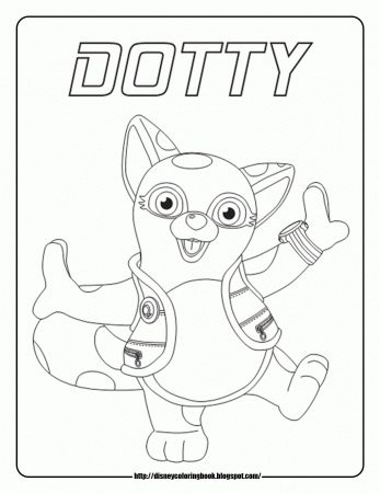 Special Agent Oso 1: Free Disney Coloring Sheets | Learn To Coloring