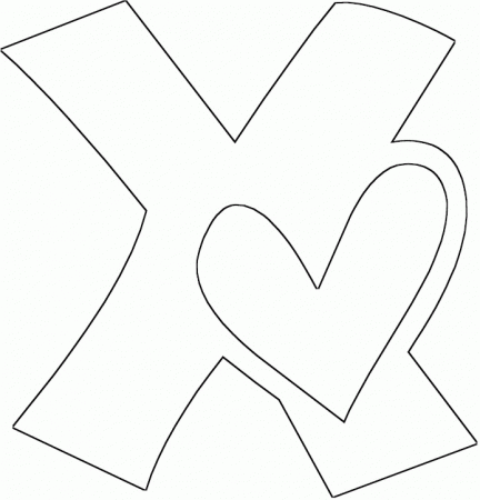 Geography Blog: Letter X Coloring Pages