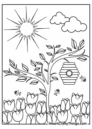 Garden Coloring Pages (Updated 2023)
