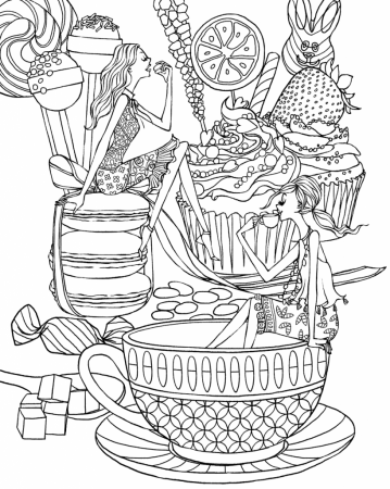 Coffee Coloring Pages – coloring.rocks!