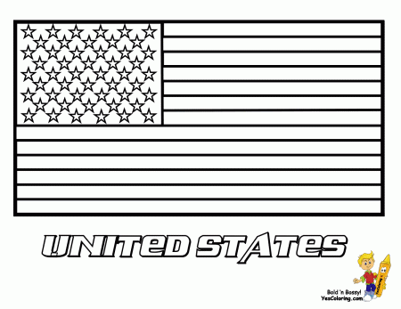 American Flag Coloring Pages (16 Pictures) - Colorine.net | 12179