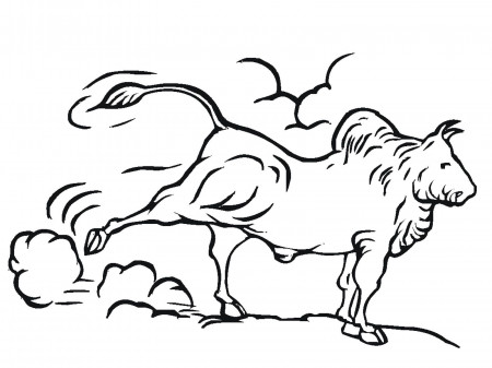 Bullriding Coloring Pages - Coloring Pages For All Ages