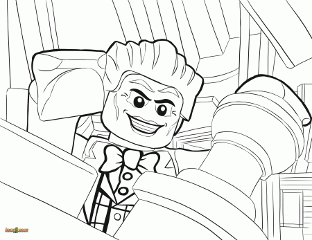 LEGO DC Universe Super Heroes Coloring Pages : Free Printable LEGO ...
