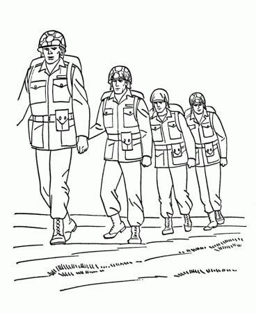Marines - Coloring Pages for Kids and for Adults