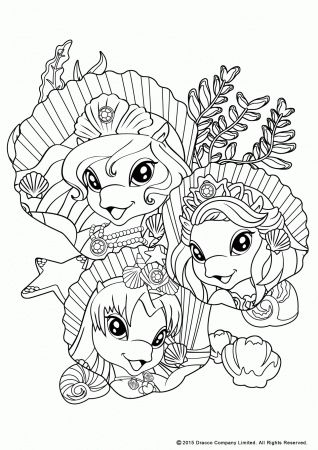 my Filly world pony toys coloring pages mermaids 2 by myfilly on ...