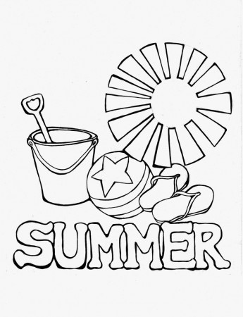 Summer coloring sheets, Summer coloring pages, Coloring pages