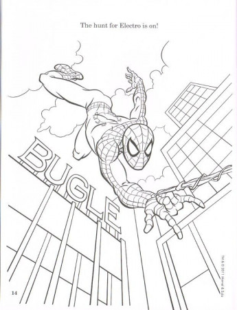 Amazing Spider Man 2 Coloring Book - High Quality Coloring Pages