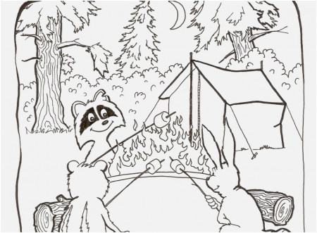 Campfire Coloring Page at GetDrawings | Free download